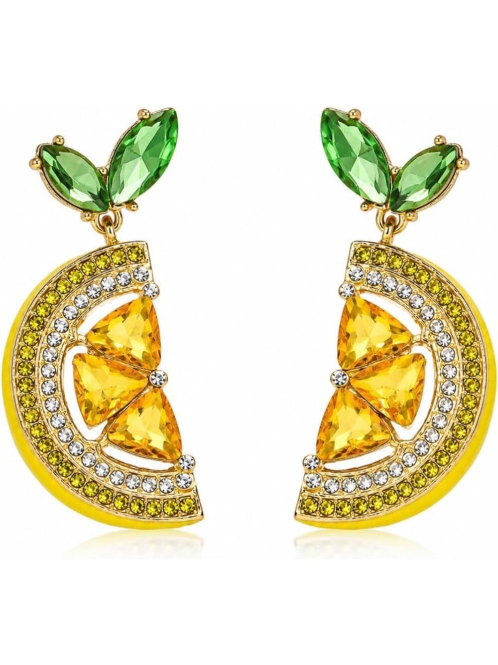 Charming Fruit Dangle Earrings for Women | Tropical Summer Drop Earrings Gift